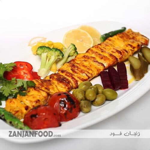  عکس جوجه کباب 250گرمي بادورچين