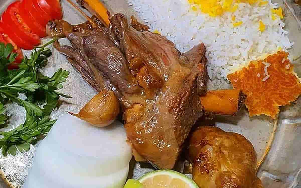  عکس خوراک ماهيچه (بدون چلو)