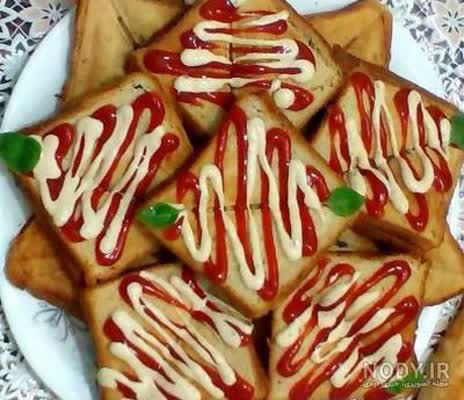  عکس اسنک تنوري(مرغ و قارچ)